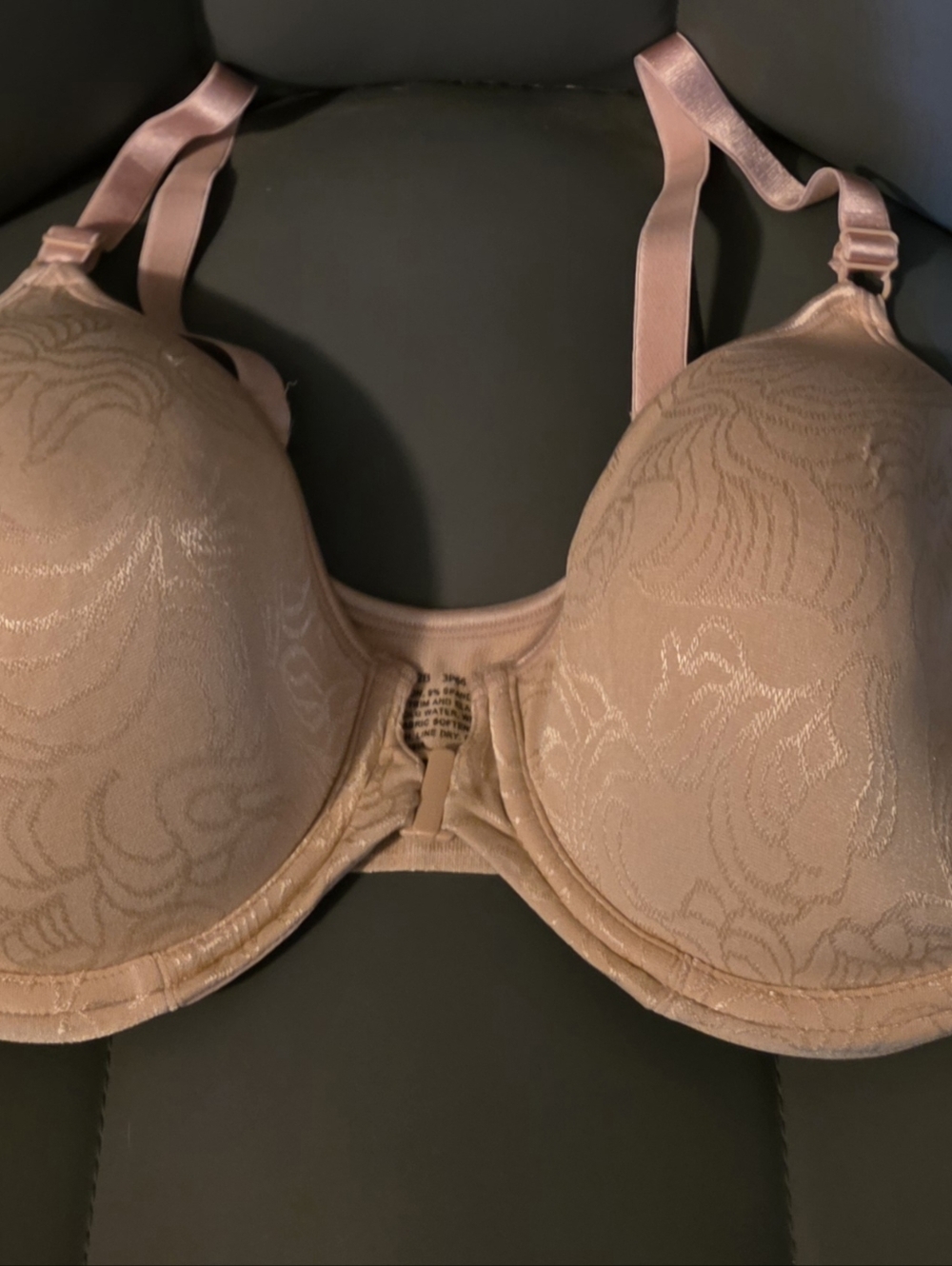 Bali Front Closure Comfort T-Shirt Bras - Nude